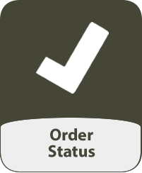 Image of a check mark and the words 'Order Status'