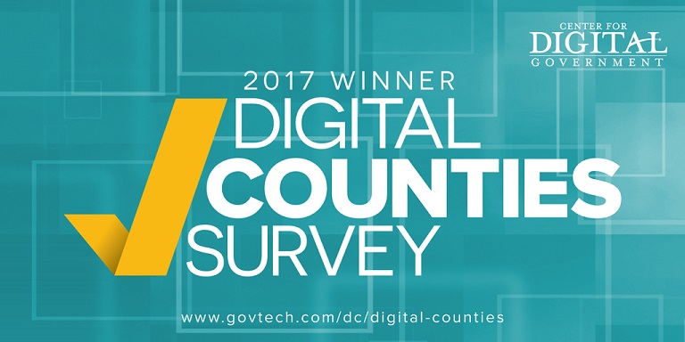 2017 Digital Counties Survey Award