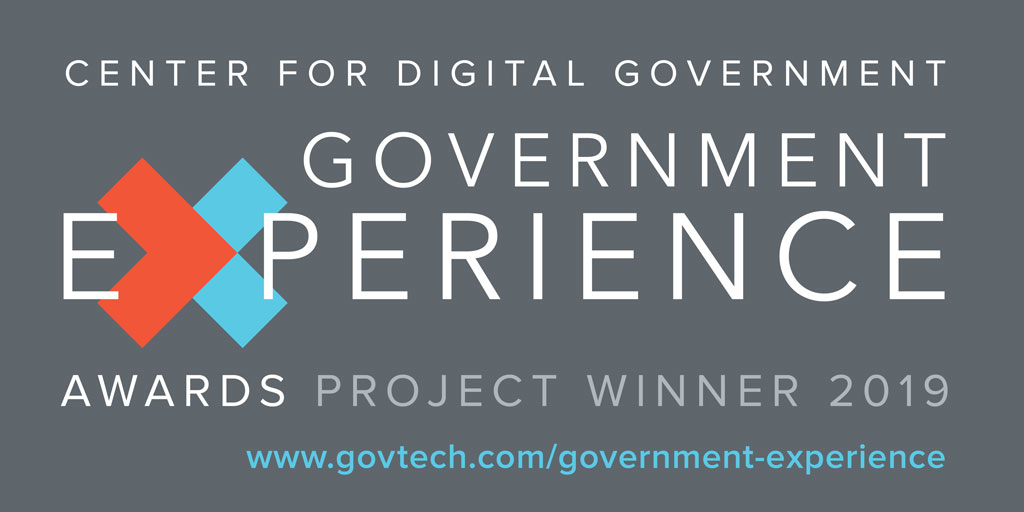 2019 Government Experience Awards Logo