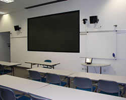 Photo of one of the conference rooms.